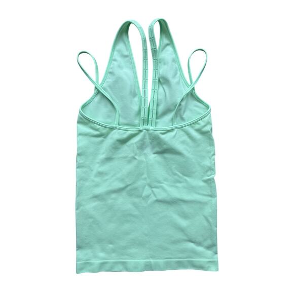 Helmut Lang Multi-Strap Tank Top XS/S Pastel Green Designer Luxury Street Chic - Picture 4 of 6